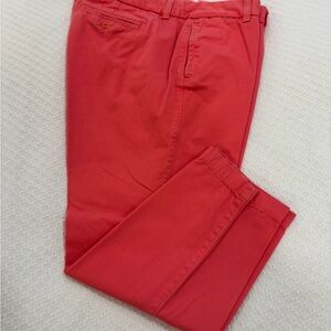 J. Crew Men's Vibrant Red Chinos